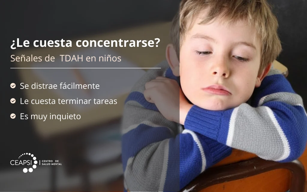 Psicólogo infantil Santiago, tratamiento TDAH niños, déficit de atención escolar